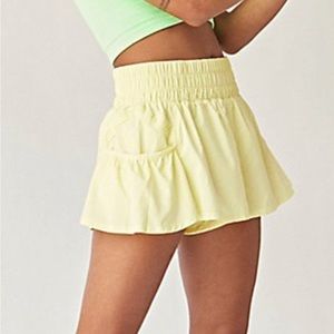 Lemon Drop — Get Your Flirt On Shorts : Free People Movement